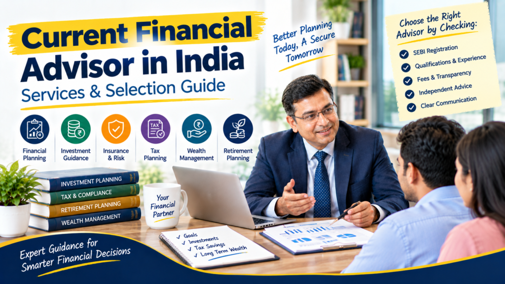 Current Financial Advisor in India: Complete Guide